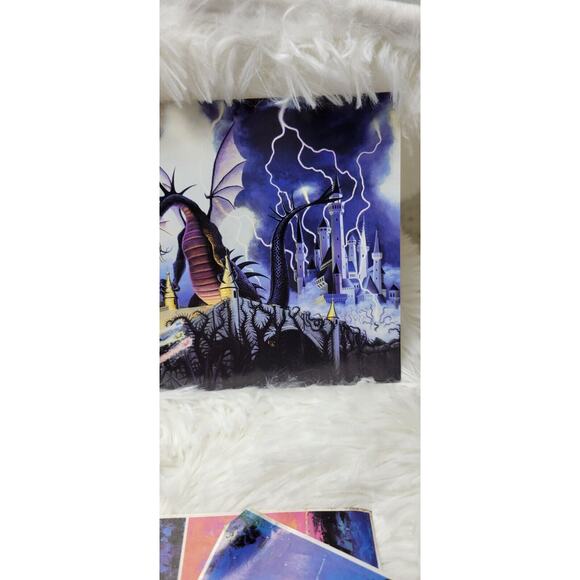 Vintage Disney Lot of 5 Postcards Maleficent Snow White Disney Castles READ - Picture 6 of 14